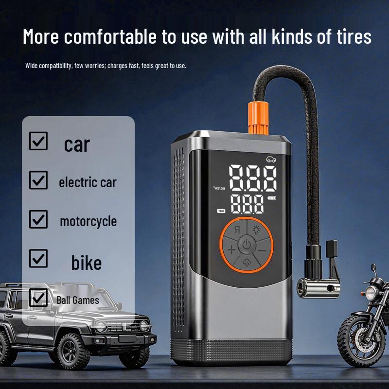 Bodaolang Portable Smart Wireless Car Tire Inflator