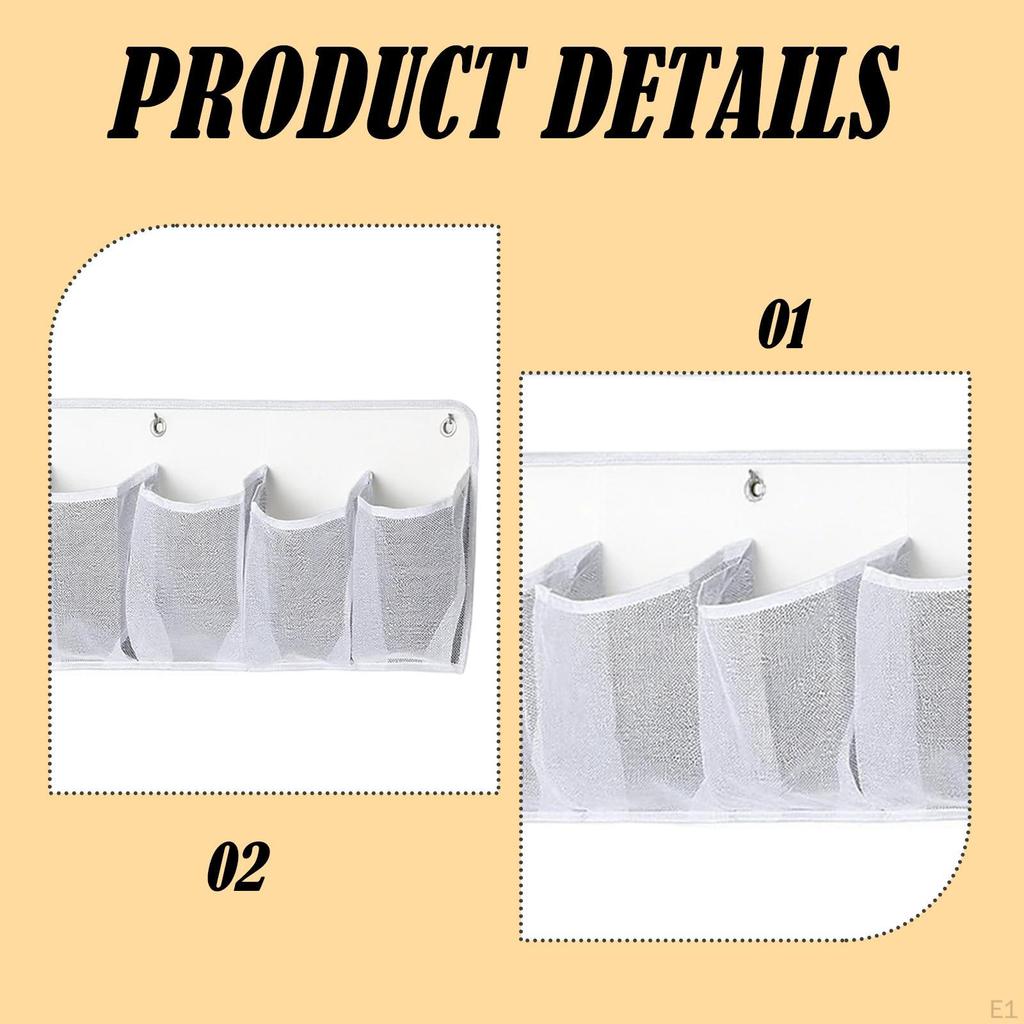 2 Pack Zippered Shoe Storage Bags, Hanging Organizer, Holder, Wear-resistant