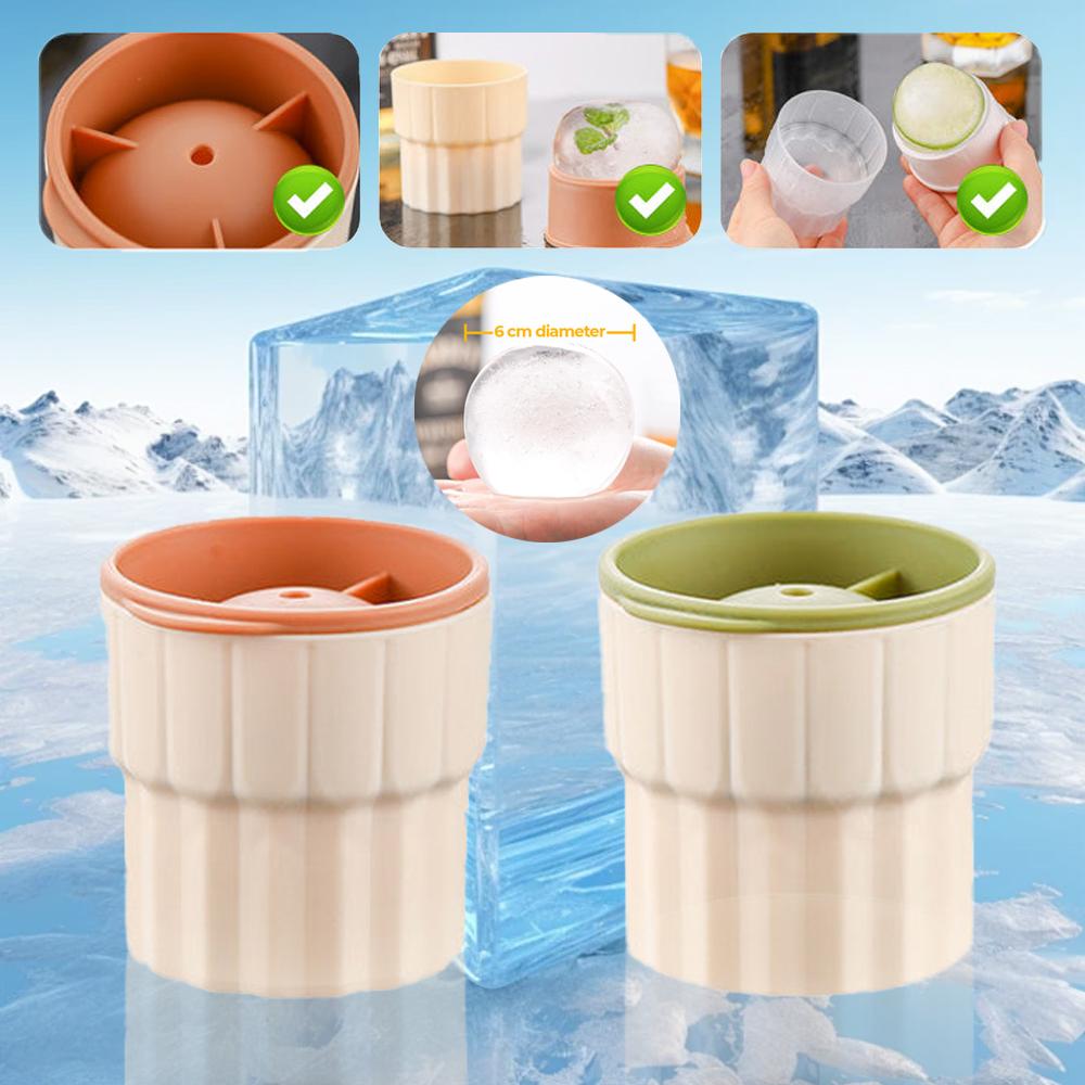 Portable Silicone Ice Ball Maker DIY Refrigerator Freezer Ice Maker Creative Small Ice Ball For Cocktail Whiskey Drink Home Bar