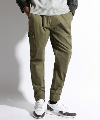 Seuteulaikeu Str Relax Cargo Jogger Pants (Khaki)