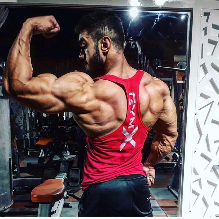 Men's Quick-Dry Sleeveless Muscle Fitness T-Shirt