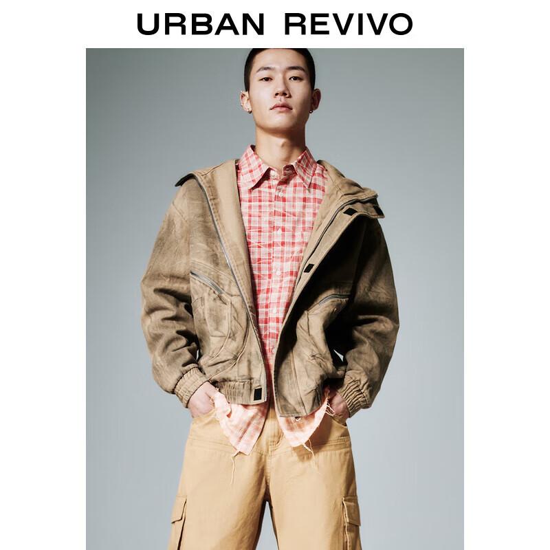 

UR Men s Drawstring Hooded Barn Jacket S