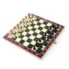 Brangdy Foldable Wooden Chess & Checkers Travel Set