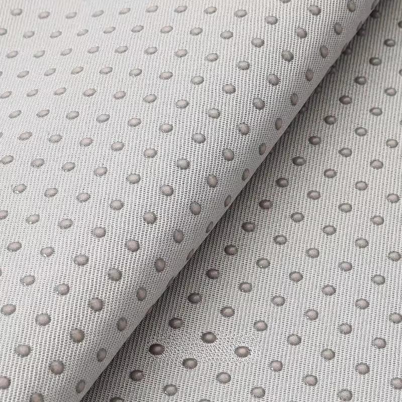 Polyester Anti Slip Cotton Fabric Drill Dotted Anti Skid NonSlip Gripping Material Rubber Coating Mat Cloth DIY Sewing Fabric