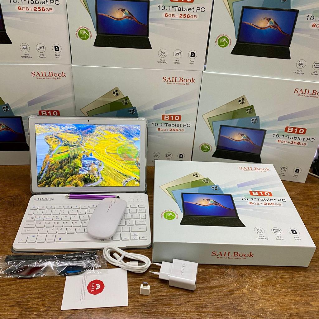 SAILBook B10 Tablet: 10.1" Unbreakable Screen Model
