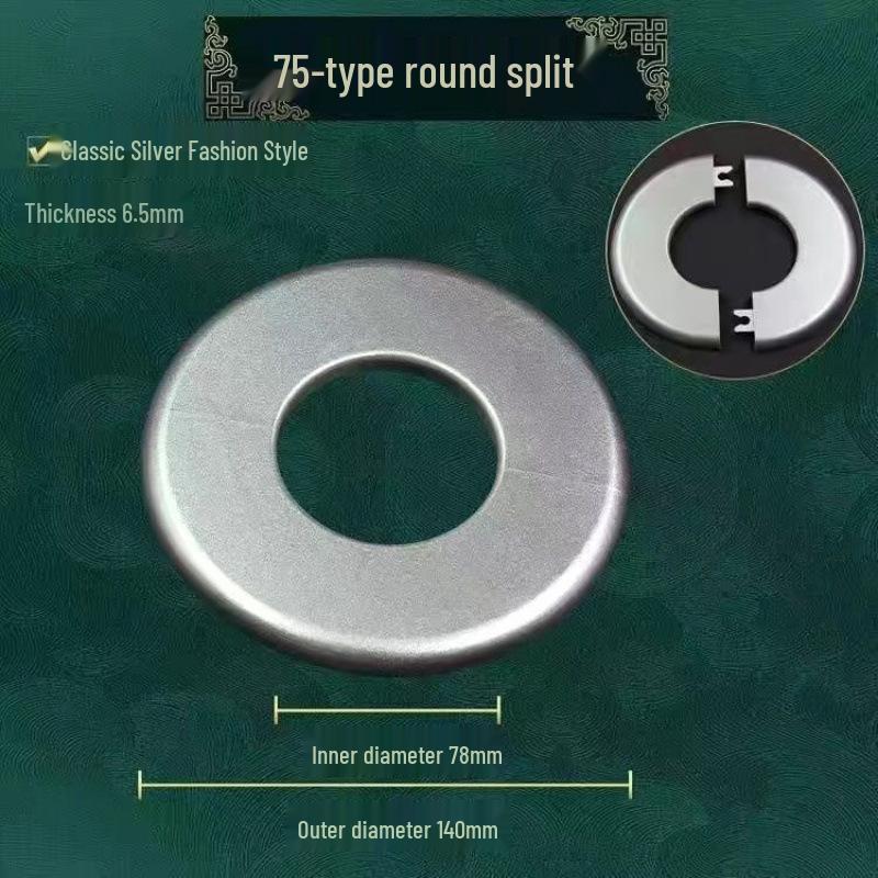Self-Adhesive Decorative Wall Hole Cover for Faucets and Air Conditioners