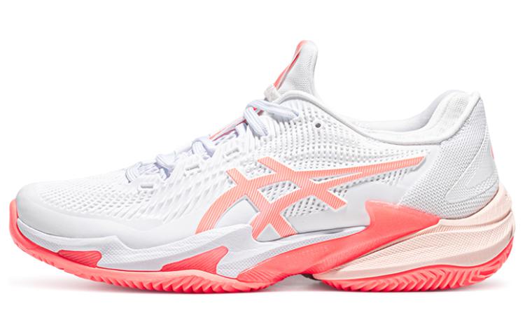 ASICS Court Ff 3 Clay White Sun Coral Women s 1042A221-103 36