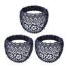 3/4Pcs Women Hairband Faux Pearl Embellished Wide Headband Bohemian Style