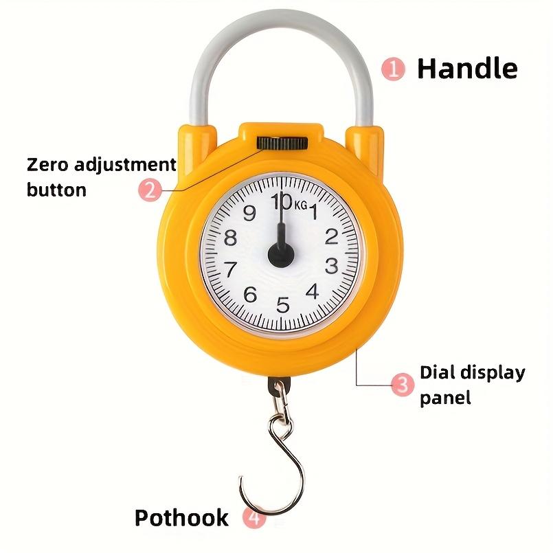Portable High-Precision Mechanical Scale | ABS Resin, 0.1g Accuracy, No Battery Required, Ideal for Home and Small Packages