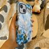 Soft Cover Capa Phone Case for Xiaomi Redmi Note 14 4G 14 Pro Plus 5G Flower Marble