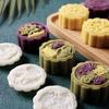 1set DIY Baking Mooncake Mold Hand Press Cookie Stamp Moon for Cake Decor Pastry Diy Tool Bakeware Bar Tool Mid Autumn Festival