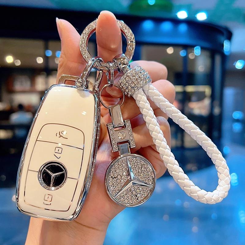 TPU Shell For Mercedes Benz A C E S G Class GLC CLE CLA GLB GLS W177 W205 W213 W222 X167 AMG Car Remote Key Case Cover