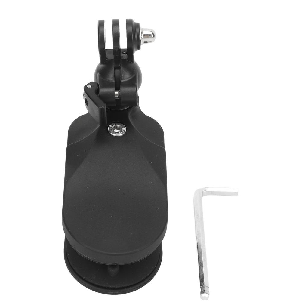 Suporte de Fixação de Queixo para Capacete de Motocicleta 360 Graus Rotativo Mordida Firme Antiderrapante Ajustável 5KG Universal Queixo de Capacete