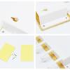 Key er Decorative Wall Hooks Space Saving Easy Install Home Chic Wooden Door Back Storage Rack Holder with 5 Hooks