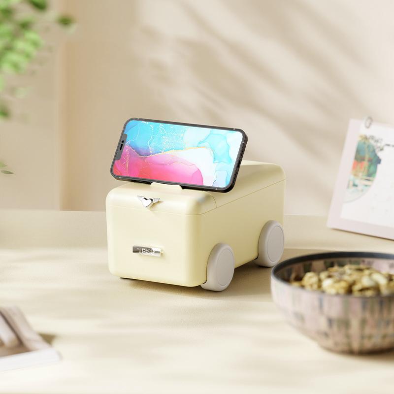 Model figurky na papírové kapesníky do auta Retro prachotěsný box na papírové kapesníky do auta pro kancelářské dekorace Papír pro skladování