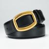 Women's Belt Dress Decorative Trousers New Women's Smooth Buckle Skirt Strap Versatile Thin Belt