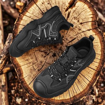 Fashion Anti-Slip and Wear-Resistant Sports Shoe High-Quality Outdoor Anti-Slip Walking Shoes Genuine Leather Trend Men Casual Shoe