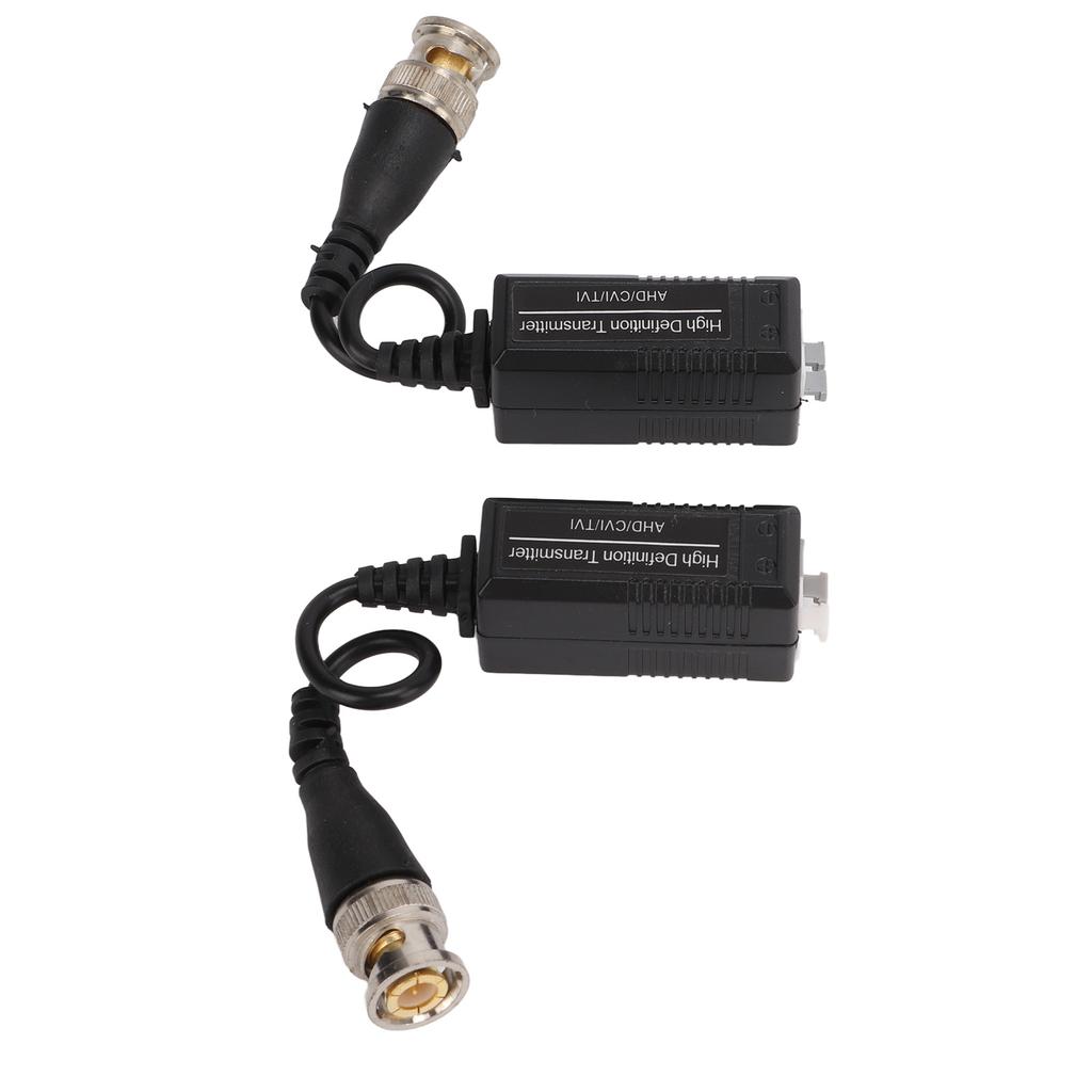 1 Pair Video Balun HD AHD TVI CVI Passive Video Balun Transceiver for CCTV Surveillance Camera Systems
