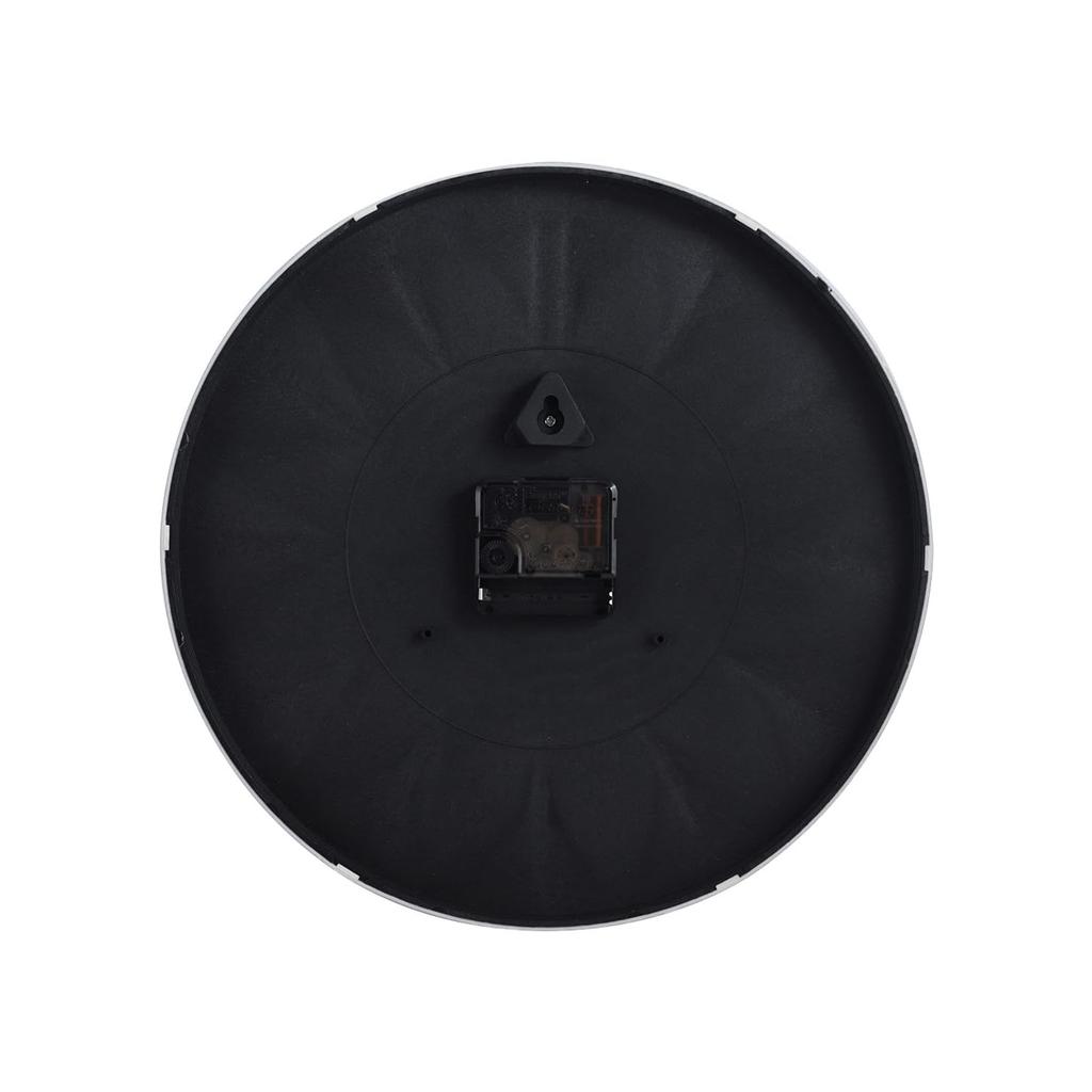 Moderne Wanduhr mit luxuriösem Finish und leisem, schleichendem Quarzwerk – 1 Stück|12 Zoll|Dekorative analoge Uhr für Zuhause