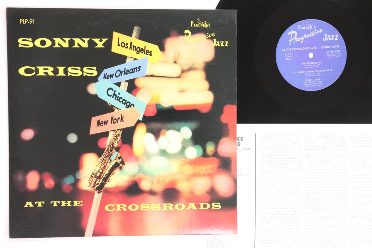 

LP Record SONNY CRISS - At The Crossroads MVJJ30022 PEACOCK S PROGR 1993 Japan Jazz Used
