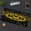 Tapis de Souris Impression Borussia Dortmund, pour Clavier Pad Ordinateur Portable Mat pour Bureau Utilisation à Domicile, Décoration de Bureau, Cadeau d'Anniversaire Parfait pour les Joueurs
