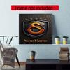 Galatasaray Customize Your Name Diamond Painting Round Diamond Diy Frameless Holiday Artwork Suitable For Home Office Wall Decoration