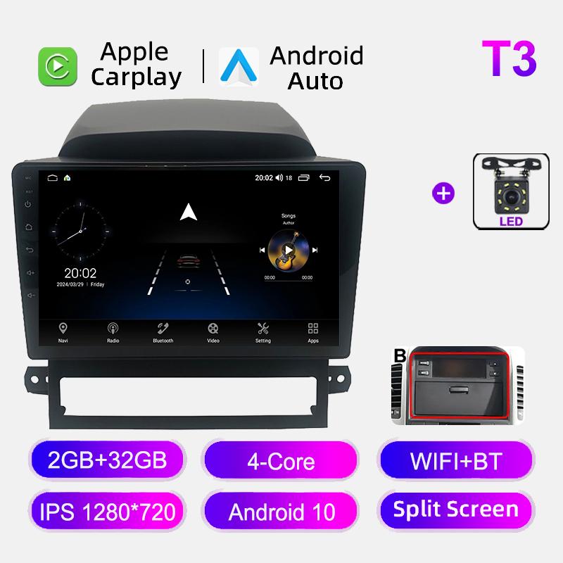 Navigation GPS Car Radio For Chevrolet Captiva 2008-2012 WIFI 4G Carplay Android Auto Autoradio Multimedia Video Player No 2din