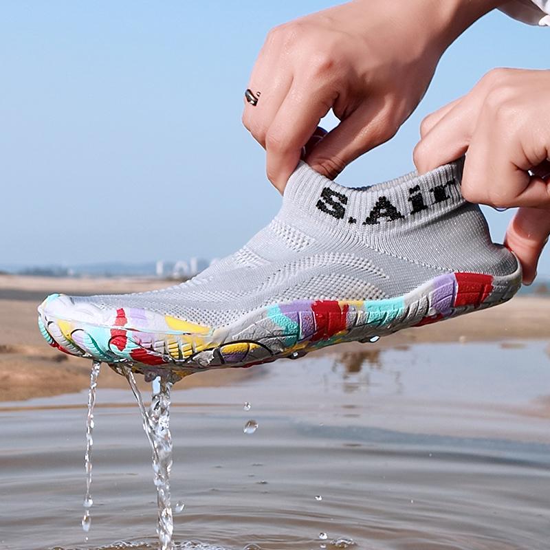 Water Shoes For Men Women Beach Aqua Shoes Swimming Sandals Drainage Wading Sports Shoes Quick Dry Boating Barefoot Yoga Gym Fishing Surfing Sneakers