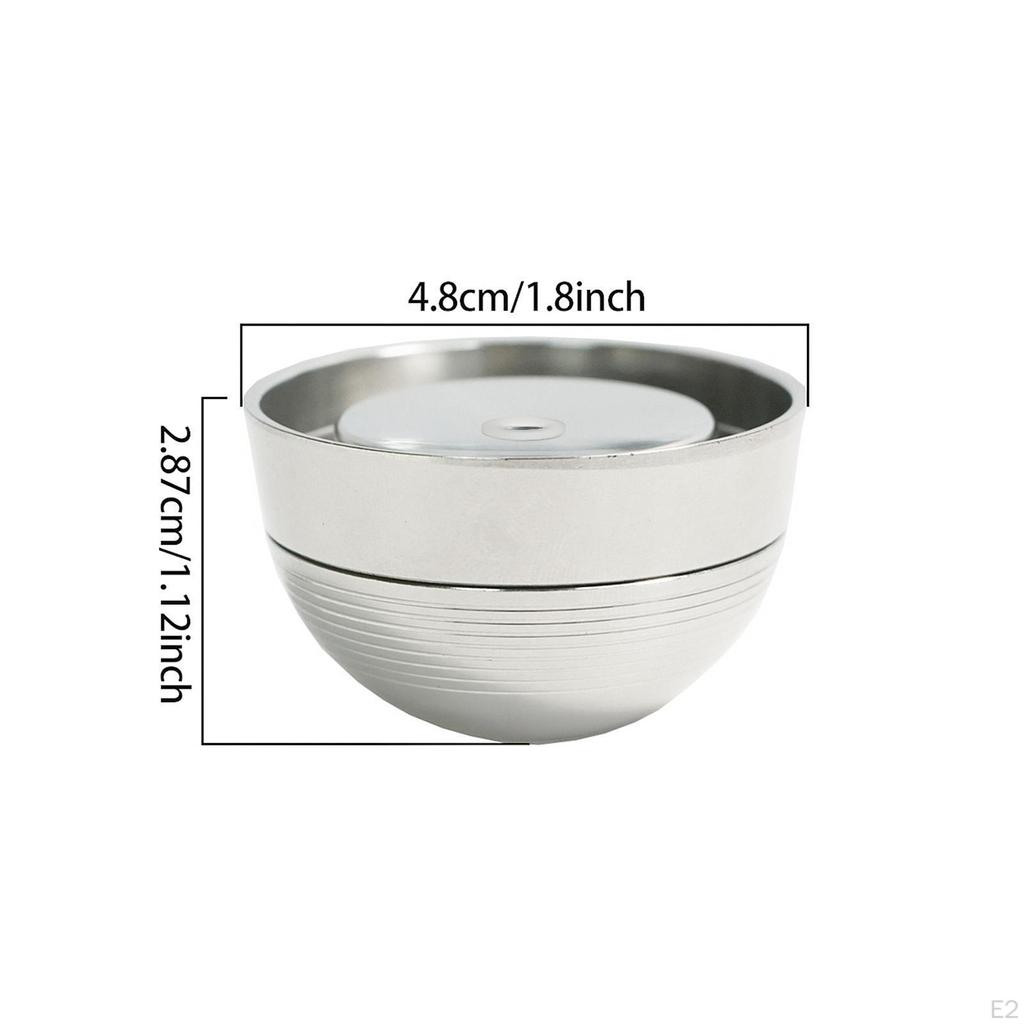 Yeniden Kullanılabilir Kahve Kapsülü Filtrelerle Doldurulabilir Pod Kafe Aksesuarı Çok Yönlü Paslanmaz Çelik