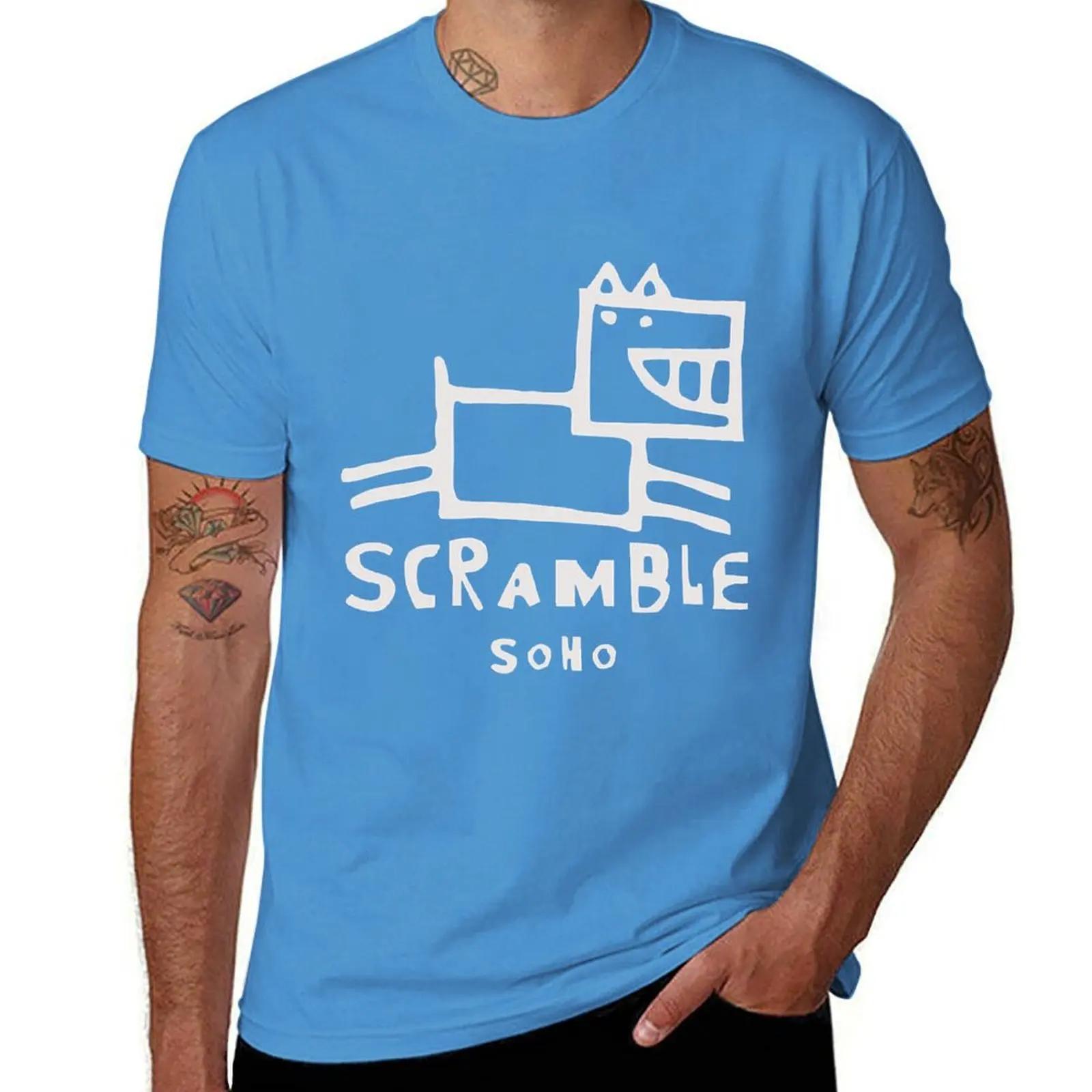 Scramble Studios Soho - Toast of London T-Shirt man clothes plus sizes plus size clothes plain black t shirts men S