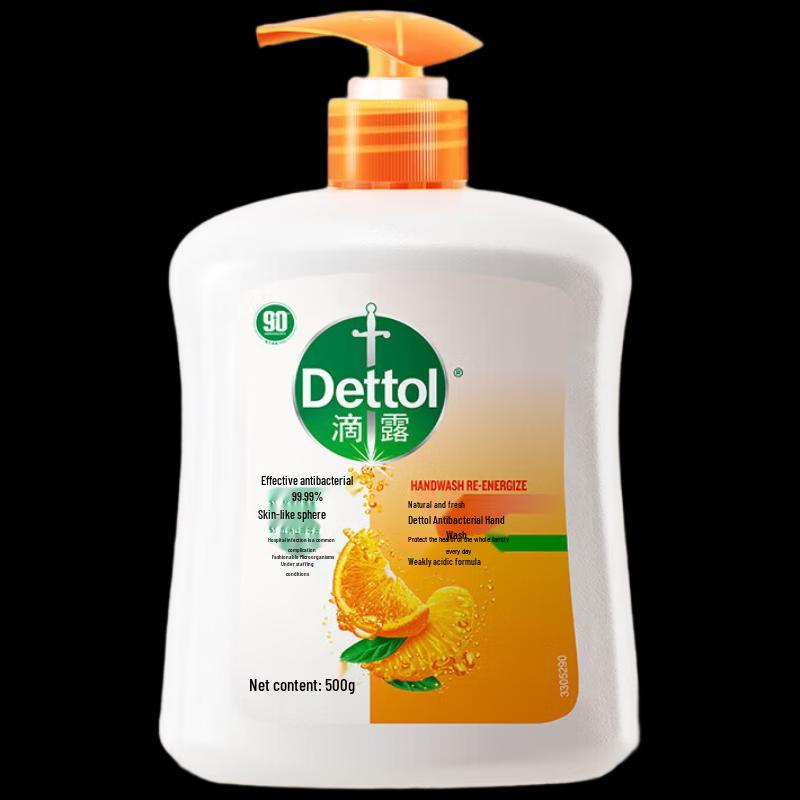 

Dettol Natural Fresh Antibacterial Hand Wash 500g
