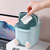Creative Mini Desktop Trash Bin Living Room Office Kitchen Bedroom and Other Multi-purpose Cartoon Cute Storage Bins