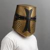 Kreuzritterhelm aus Messing, Ritterhelm, Templer-Cosplay-Helm, Halloween-Geschenk, perfektes Geschenk für ihn
