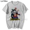 Japanese Anime Jujutsu Kaisen Yuji Itadori Harajuku Women T Shirt Manga Print Tees T Shirt Male