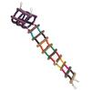Wooden Hamster Parrot Pet Bird Colorful Climbing Ladder Suspension Bridge Birds Toy