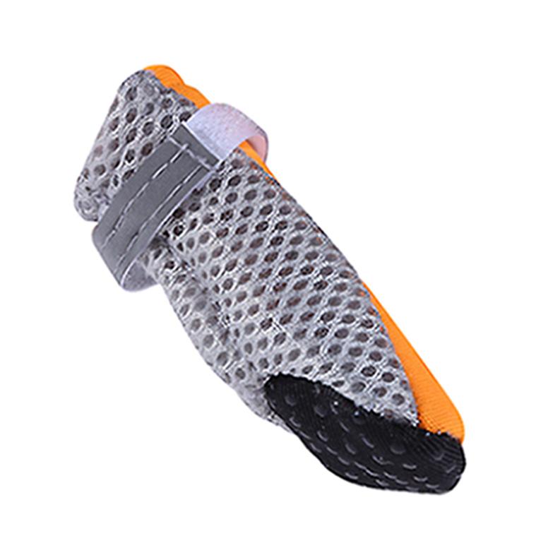 Pet Single Straps Breathable Mesh Shoes Dog Outdoor Soft Bottom Running Shoes