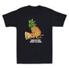 2026 Summer Funny Pineapple Pizza Pun Meme Vintage Short Sleeve Tee For Pizza Lovers Unisex Unisex