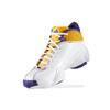 Adidas Crazy 3 Woven Classic Slip Resistant Durable Mid Top Retro Basketball Shoes Men Sneakers White Purple Gold B72770