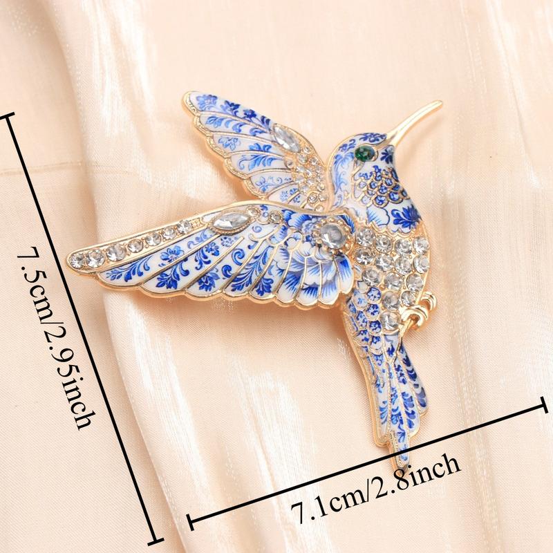 Baroque Luxury Swallow-Design Brooches for Men and Women, Jewelry and Accessories, Gifts for Weddings, Holidays, and Parties