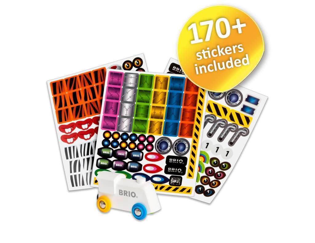 BRIO WORLD Sticker Train 33979 White