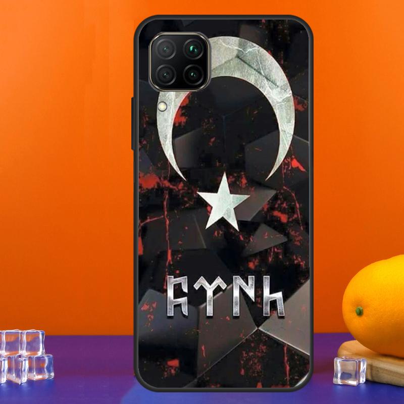 Turkey Flag For Huawei Nova 9 10 SE 5T 12i 12s 11i Y91 Y90 Y60 Y70 Y72 Y61 P60 Pro P20 P40 P30 Lite Case