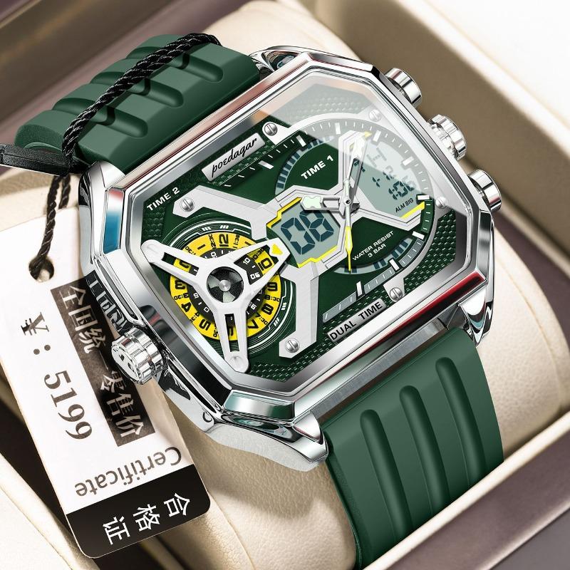 Multifunctional Electronic Watch New Trendy Fashion Men's Watch