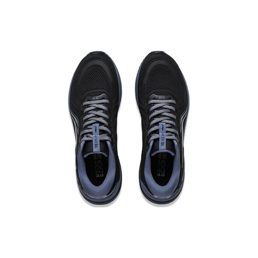 Li Ning YueYing 3.0 Cushioning Low top Sprint Running Shoes Men's Black ARHU003-2