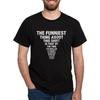 CafePress The Funniest Thing T Shirt Men's 100% Cotton, Classic Graphic Dark T-Shirt
