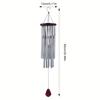 Chinese Traditional Wind Chimes Lucky Windchimes with Metal Tubes & Bells & Hook for Outdoor Garden Patio Decoration