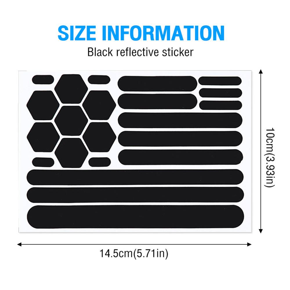 Reflective Tape For Bikes Reflective Stickers And Tape Self-Adhesive Reflective Tape And Helmets Stickers For Cars Motorcycles