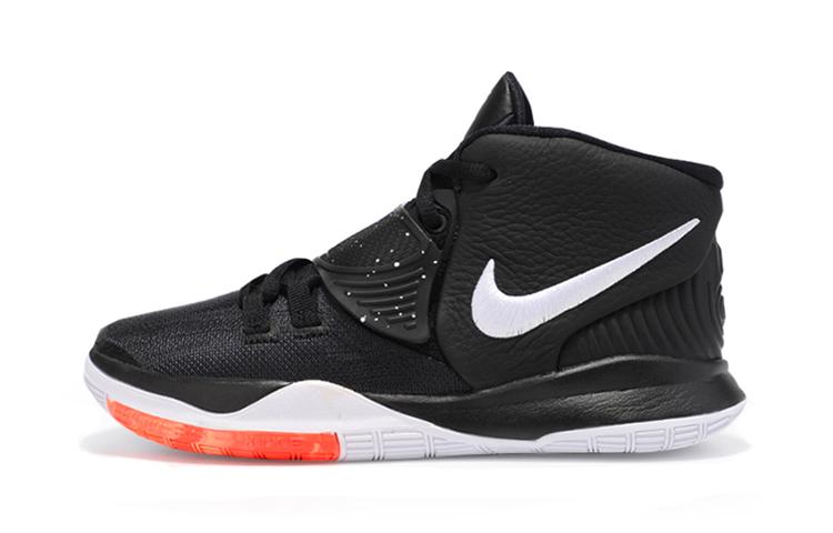 Nike Kyrie 6 Jet Black White PS BQ5600-001 11C