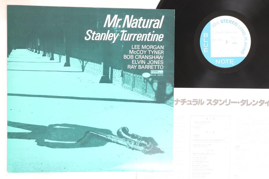 LP Record STANLEY TURRENTINE - Mr. Natural GXK8176 BLUE NOTE 1981 Japan Jazz Used