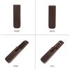Genuine Leather Handmade Pen Case High Quality Retro 2/3/6/12 Slots Unisex Pen Pouch Office School Supplies Stationery Box