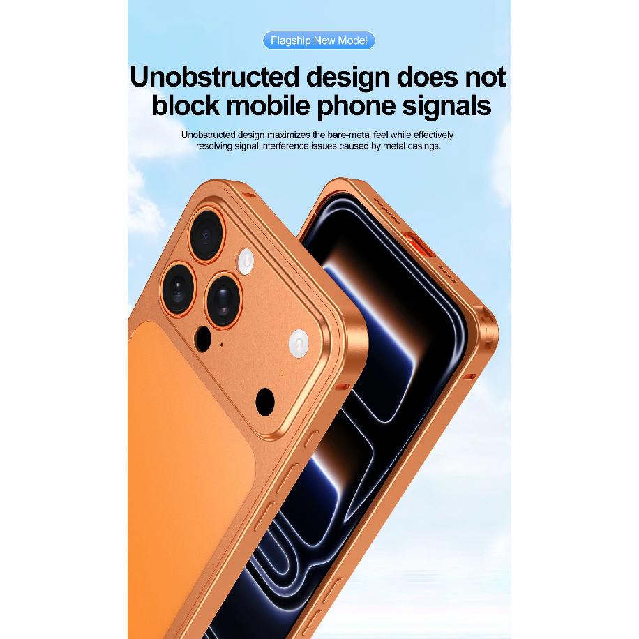 Odpinany Metalowy Tył Błyskawicznie Zmień 17 Etui Dla iPhone 16 15 14 13 Pro Max Uczucie Gołego Telefonu Osłona Obiektywu Matowa Osłona Ochronna